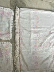White Bedsheet Set