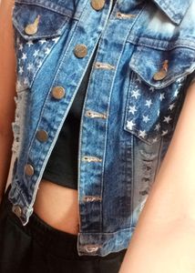 Crop Denim Jacket