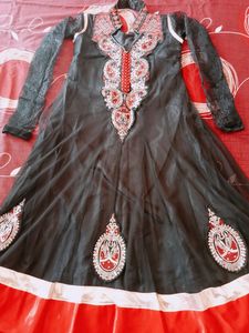 Net Anarkali Kurti