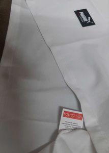 Puma White Graphic Tee