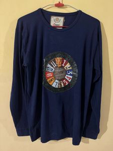 Unique Graphic Print Long Sleeve Tee