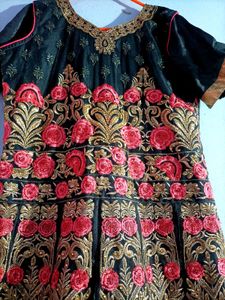 Embroidered Anarkali Gown