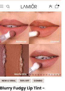 Blurry Fudgy Lip Tint -mocha Drip
