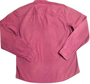 Men Solid Purple Short Kurta