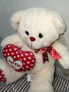 Adorable Teddy Bear with Heart