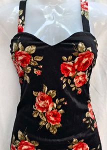 161212. Floral Mini Dress