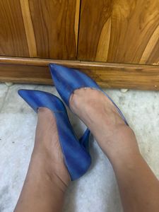 Blue Pumps Heels