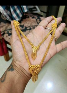 Elegant Gold-Toned Necklace Set