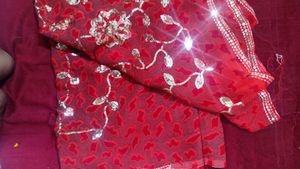 Newly Red Beautiful Saree