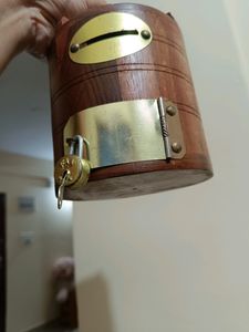 Wooden Piggy Bank