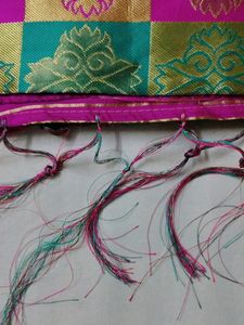 Multicolored Banarasi Silk Saree