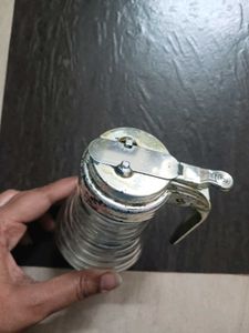 Oil Filling Glass Solid Bottle