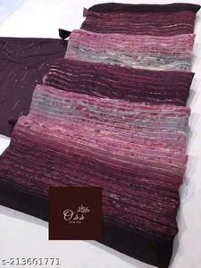 Multicolored Sequence Saree