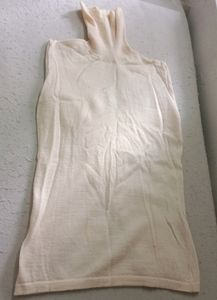 Women Skin Coloured Turtle Neck Top.