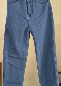 Wide Leg Denim Jeans