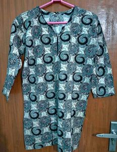 Vintage Print Short Kurti - Bundle of 3