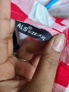 Red &amp; White Checkered Dress