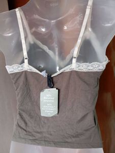 H&amp;M Lace Trim Cami Top