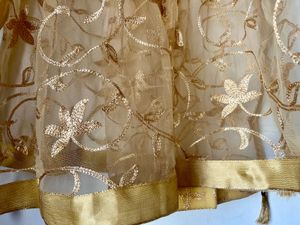 Golden Net Ethnic Dupatta