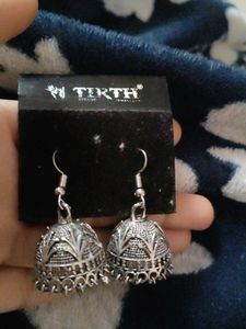 Ear Rings Antique Silver