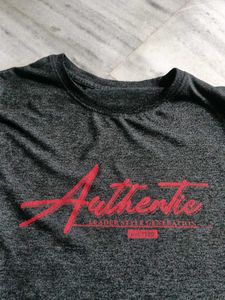 Gray Authentic T-Shirt