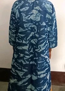 Blue Denim Kurta