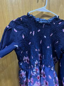 Floral Print Long Sleeve Top