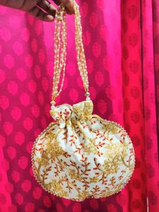 Beautiful Embroidered Potli Bag