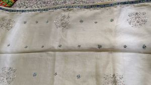 Embroidered Floral Fabric
