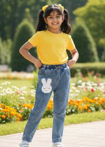 2 Cute Bunny Jeans Of age 14-18