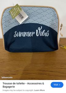 Imported makeup pouch.  Not Available In India