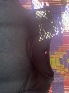 Black Sleeveless Crop Top