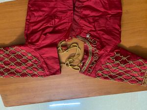 ❤️Red Embroidered Blouse❤️