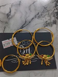 Combo of 3 ings pairs o