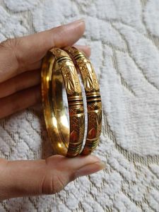 Gold Plated Bangles