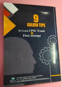 9 GOLDEN TIPS TO CRACK UPSC EXAM FIRST ATTEMPT BOOK
