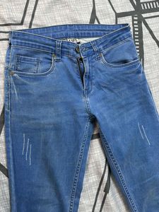 Blue Slim Fit Denim