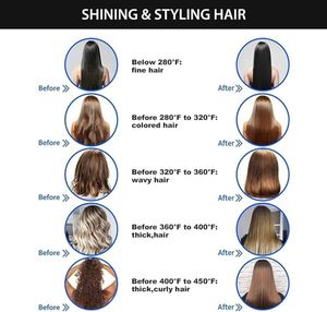 Hair Brush &amp; Straightening Built With Comb