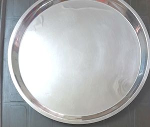Food grade Stainless Steel round shape THALI.