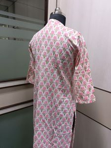 Straight Sanganeri Kurta