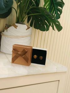Gold Heart Earrings