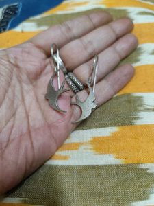 92.5 Pure Silver Birdie Earrings
