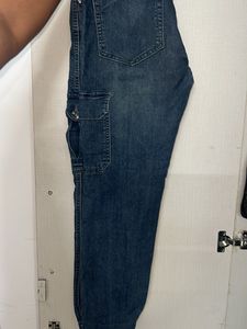Cargo Denim Jeans