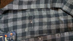 💥 PRICE DROP💥Black Grey Combo Checked Full Sleev
