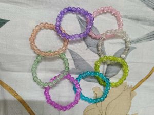 Colorful Beaded bracelets set of 8
