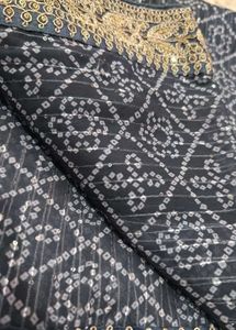 Elegant Embroidered Saree