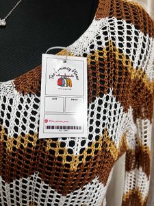 Crochet Backless Dress
