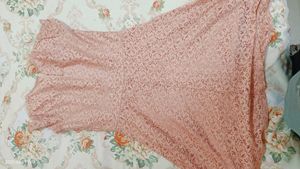 Peach Colour Dress