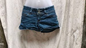 1249. Denim Mini Shorts