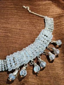 Sparkling Rhinestone Choker Necklace